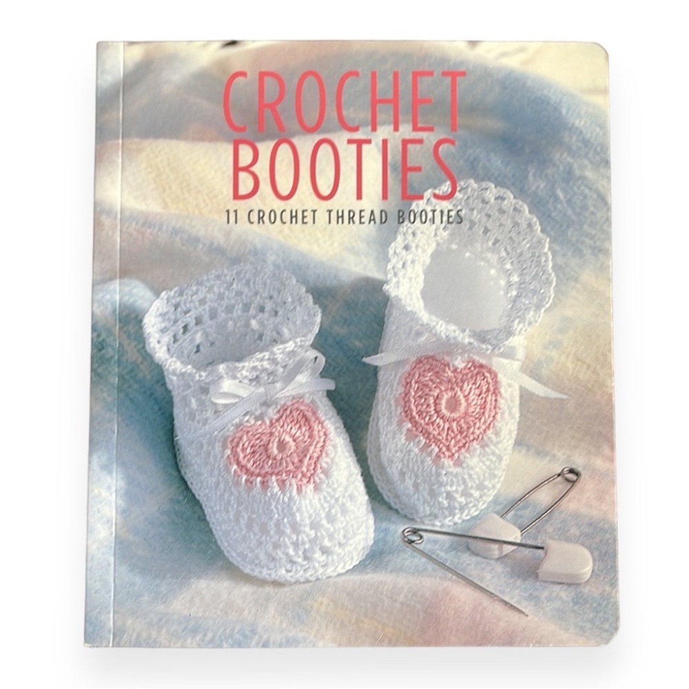 Softcover Crochet Booties Book 11 Crochet Thread Bootie Patterns Sneakers 48 pgs